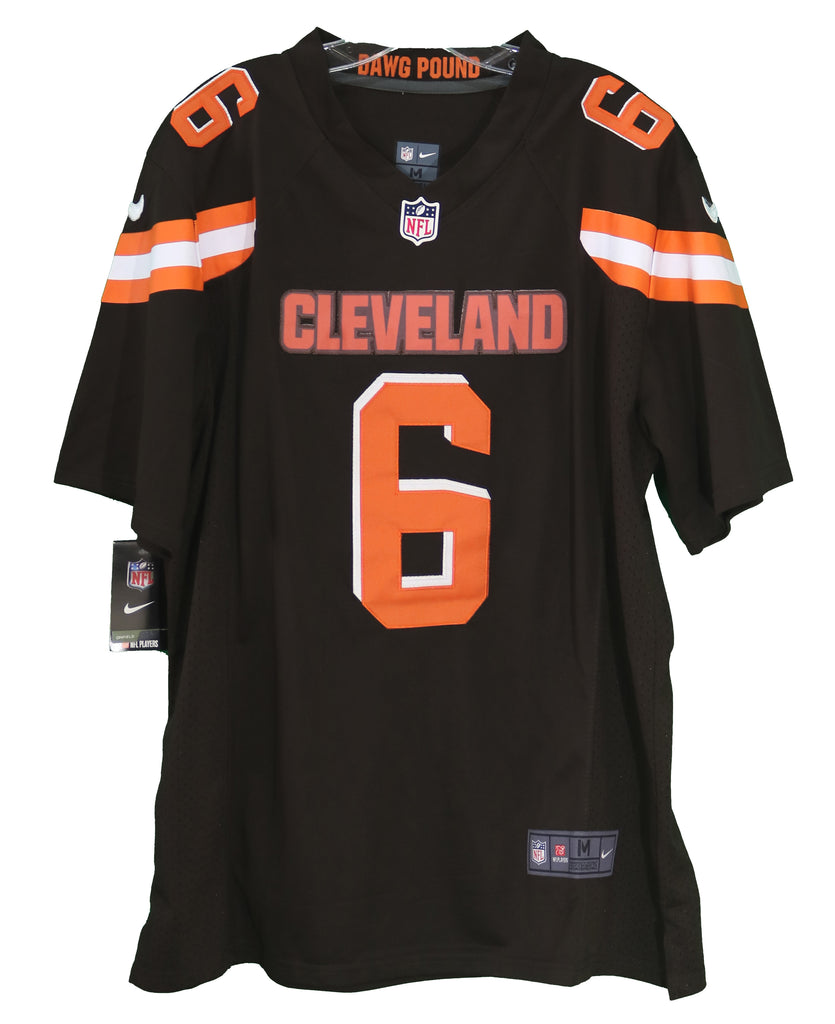 NFL On Field Cleveland Browns Baker Mayfield #6 Jersey Shirt