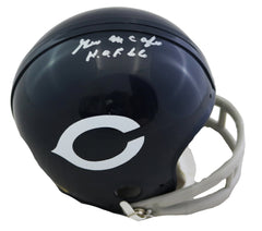 George McAfee Chicago Bears Signed Autographed Football Mini Helmet