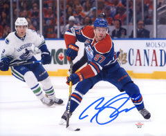 Connor McDavid Edmonton Oilers Signed Autographed 8" x 10" Shooting Photo PAAS COA