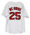 Mark McGwire St. Louis Cardinals Signed Autographed White #25 Custom Jersey Global COA