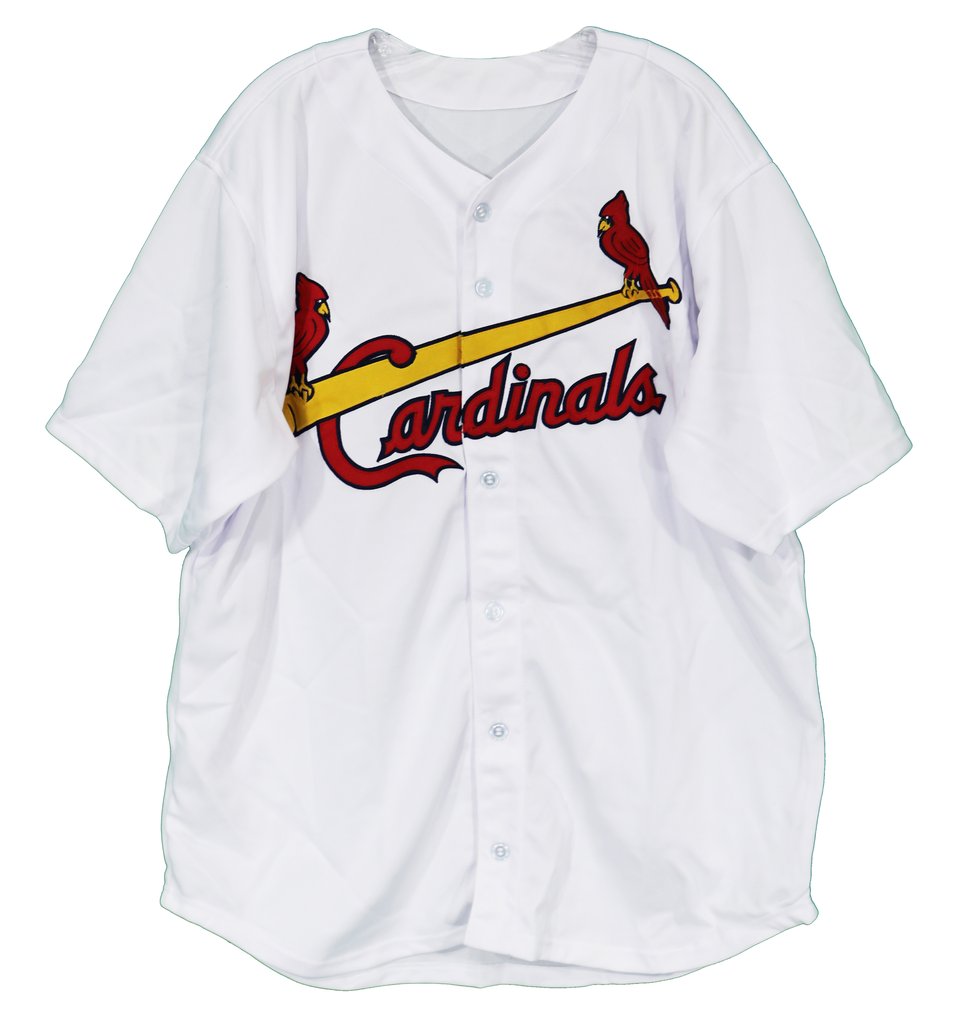 25 MARK McGWIRE St. Louis Cardinals MLB 1B Red Throwback Team Jersey