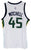 Donovan Mitchell Utah Jazz Signed Autographed White #45 Jersey PAAS COA