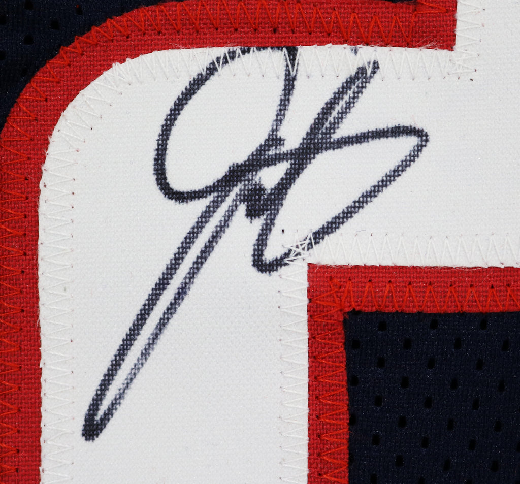 Jamal Murray Denver Nuggets Signed Autographed Dark Blue Custom Jersey –