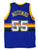 Dikembe Mutombo Denver Nuggets Signed Autographed Blue Throwback #55 Custom Jersey PAAS COA