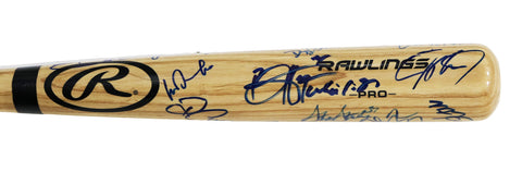 Washington Nationals 2015 Team Signed Autographed Rawlings Natural Pro Baseball Bat Authenticated Ink COA Harper