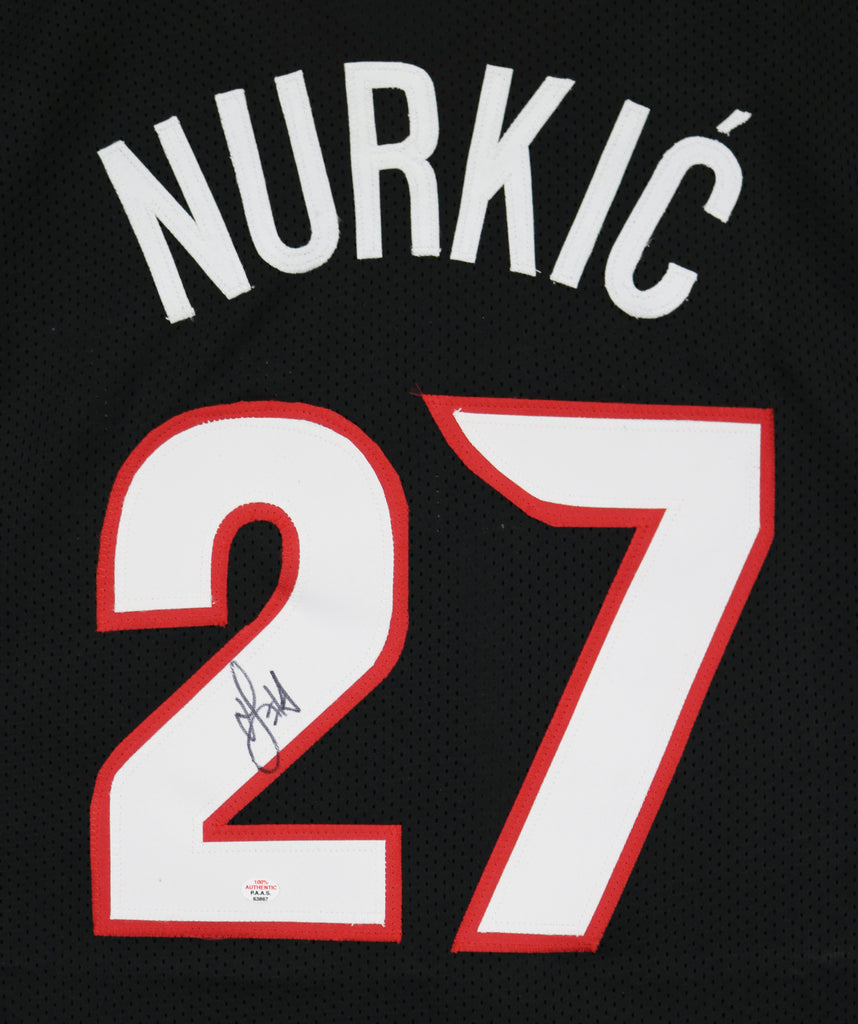 Jusuf Nurkic Signed Portland Trail Blazers Jersey PSA DNA Coa Autographed