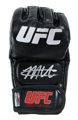 Khabib Nurmagomedov Signed Autographed MMA UFC Black Fighting Glove Heritage Authentication COA
