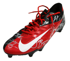 Ohio State Buckeyes 2014-15 NCAA National Football Champions Signed Autographed Game Used Football Cleat Shoe Authenticated Ink COA Meyer Elliott