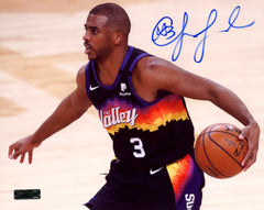 Chris Paul Phoenix Suns Signed Autographed 8" x 10" Dribbling Photo Heritage Authentication COA