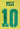 Pele Signed Autographed Brazil Yellow #10 Jersey PAAS COA