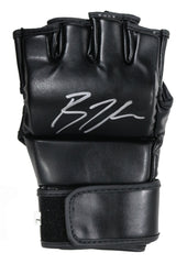 B.J. Penn Signed Autographed MMA UFC Black Fighting Glove Global COA