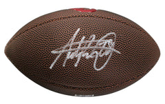 Adrian Peterson Signed Autographed Oklahoma Sooners Mini Football Heritage Authentication COA