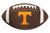 Peyton Manning Signed Autographed Tennessee Volunteers Logo Mini Football Heritage Authentication COA