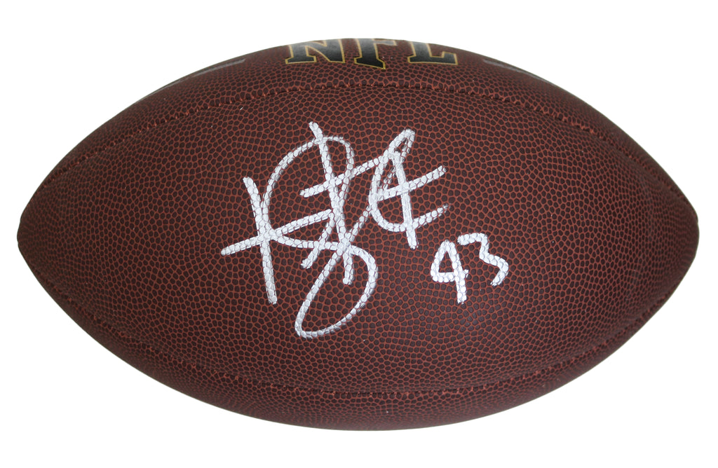 Troy Polamalu autographed Football (Pittsburgh Steelers)