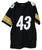 Troy Polamalu Pittsburgh Steelers Signed Autographed Black #43 Custom Jersey PAAS COA