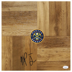 Michael Porter Jr. Denver Nuggets Signed Autographed Basketball Floorboard JSA COA