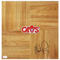 Mark Price Cleveland Cavaliers Signed Autographed Basketball Floorboard JSA COA