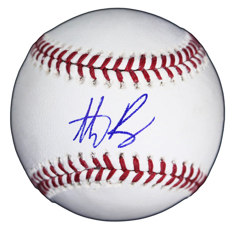 Anthony Rizzo New York Yankees Signed Autographed Rawlings Official Major League Baseball Global COA with Display Holder