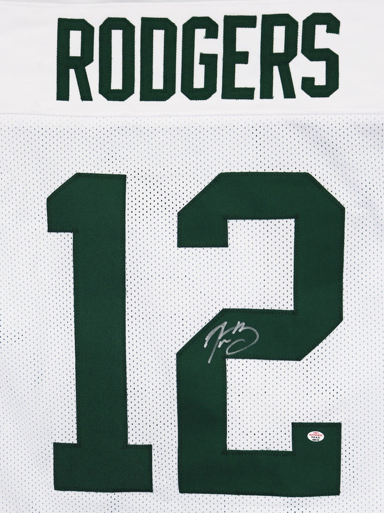 Aaron Rodgers Autographed Green Bay Packers Jersey - WHITE