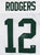 Aaron Rodgers Green Bay Packers Signed Autographed White #12 Custom Jersey PAAS COA