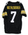Ben Roethlisberger Pittsburgh Steelers Signed Autographed Black #7 Custom Jersey PAAS COA