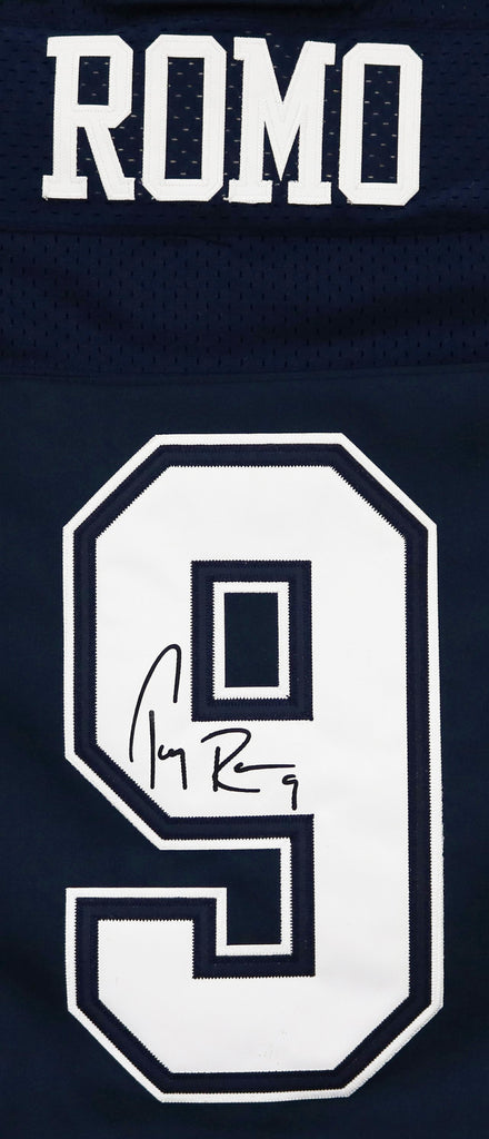 autographed tony romo jersey