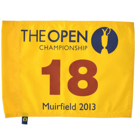 2013 British Open Muirfield Golf Pin Flag