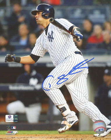 Gary Sanchez New York Yankees Signed Autographed 8" x 10" Hitting Photo Global COA