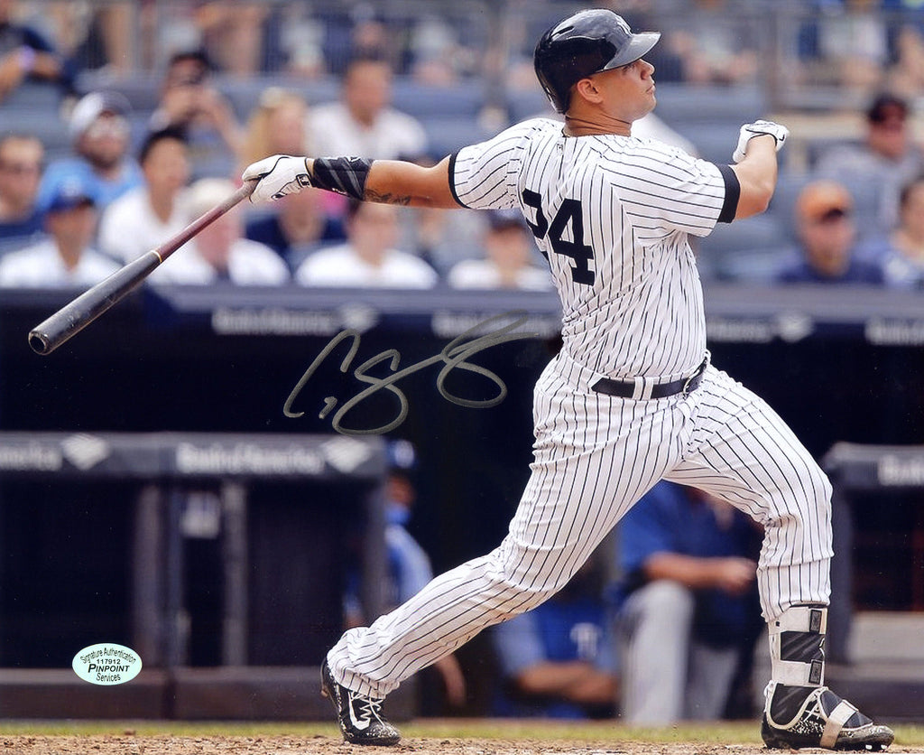 Gary Sanchez New York Yankees Signed Autographed 8x10 Throwing Photo –