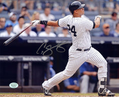 Gary Sanchez New York Yankees Signed Autographed 8" x 10" Hitting Photo Pinpoint COA