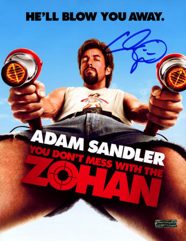 Adam Sandler Signed Autographed 8-1/2" x 11" You Don't Mess with the Zohan Movie Photo Heritage Authentication COA