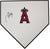 Hector Santiago Los Angeles Angels Signed Autographed Baseball Home Plate JSA COA