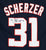 Max Scherzer Washington Nationals Signed Autographed Alternate Blue #31 Jersey JSA COA