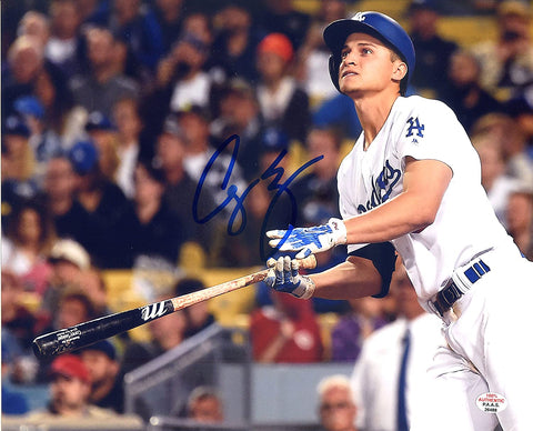 Corey Seager Los Angeles Dodgers Signed Autographed 8" x 10" Hitting Photo PAAS COA
