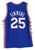 Ben Simmons Philadelphia 76ers Signed Autographed Blue #25 Custom Jersey PAAS COA - BLEEDING