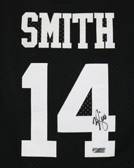 Will Smith Signed Autographed Fresh Prince Of Bel Air Black Jersey Heritage Authentication COA