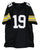 JuJu Smith-Schuster Pittsburgh Steelers Signed Autographed Black #19 Custom Jersey PAAS COA