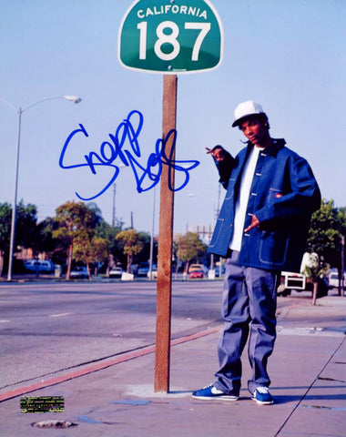 Snoop Dog Rapper Signed Autographed 8" x 10" Street Photo Heritage Authentication COA