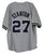 Giancarlo Stanton New York Yankees Signed Autographed Gray #27 Custom Jersey PAAS COA