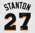 Giancarlo Stanton Miami Marlins Signed Autographed White #27 Custom Jersey PAAS COA