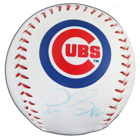 Pedro Strop Chicago Cubs Signed Autographed Rawlings Official Major League Logo Baseball COA with Display Holder