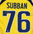 P.K. Subban Nashville Predators Signed Autographed #76 Yellow Custom Jersey PAAS COA
