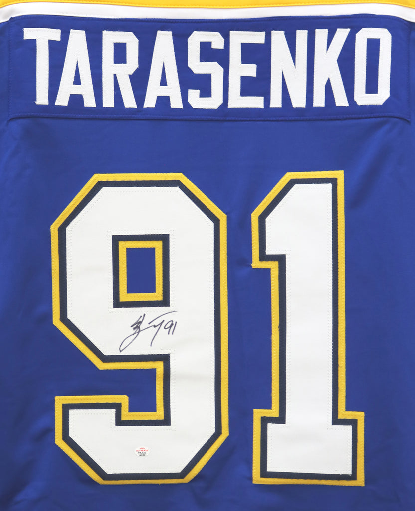 Vladimir Tarasenko St. Louis Blues Autographed Blue Fanatics Breakaway  Jersey