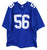 Lawrence Taylor New York Giants Signed Autographed Blue #56 Custom Jersey PSA/DNA In the Presence COA - TORN STICKER
