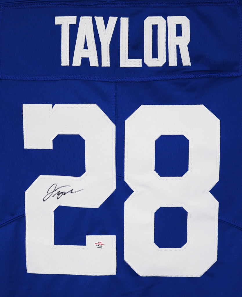 Jonathan Taylor Indianapolis Colts Signed Autographed Blue #28