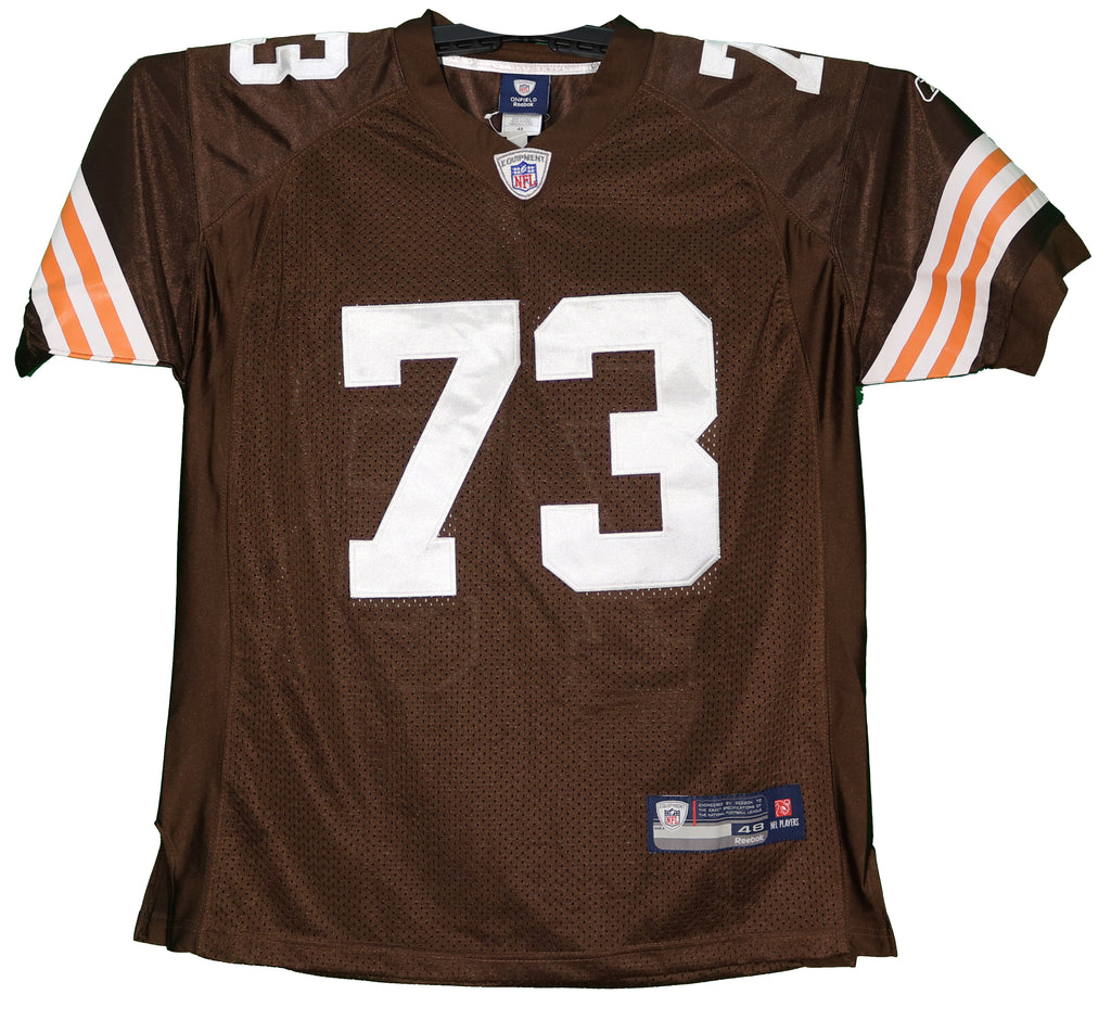 Joe Thomas Cleveland Browns Signed Autographed Brown #73 Jersey JSA –