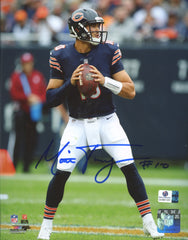 Mitch Trubisky Chicago Bears Signed Autographed 8" x 10" Photo Global COA
