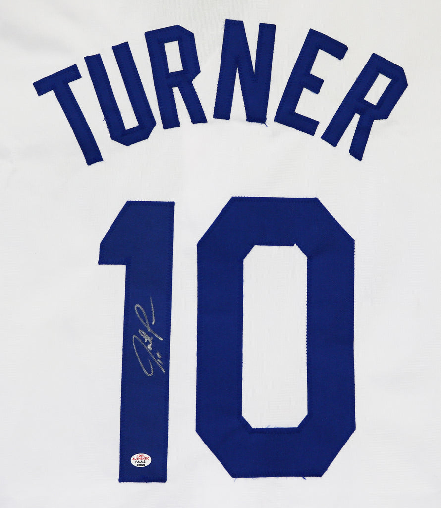 JUSTIN TURNER Signed Autographed Los Angeles Dodgers Jersey
