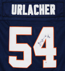 Brian Urlacher Chicago Bears Signed Autographed Dark Navy Blue #54 Jersey PAAS COA