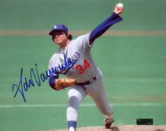 Fernando Valenzuela Los Angeles Dodgers Signed Autographed 8" x 10" Photo Heritage Authentication COA